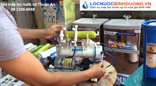 Sửa máy lọc nước tại nhà Thuận An