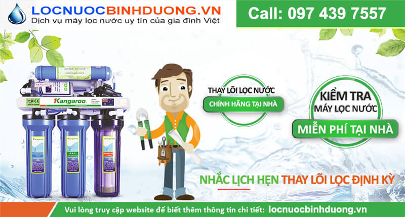 Sửa máy lọc nước tại KCN Kim Huy