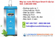 Máy Lọc Nước RO AQua Smart 9 cấp lọc